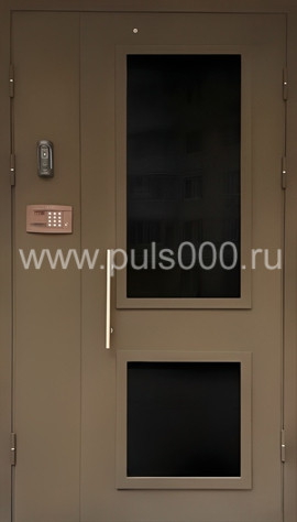Подъездная железная дверь с домофоном ПД-152, цена 48 000 руб. Подъездная железная дверь с домофоном ПД-152, цена 48 000 руб.